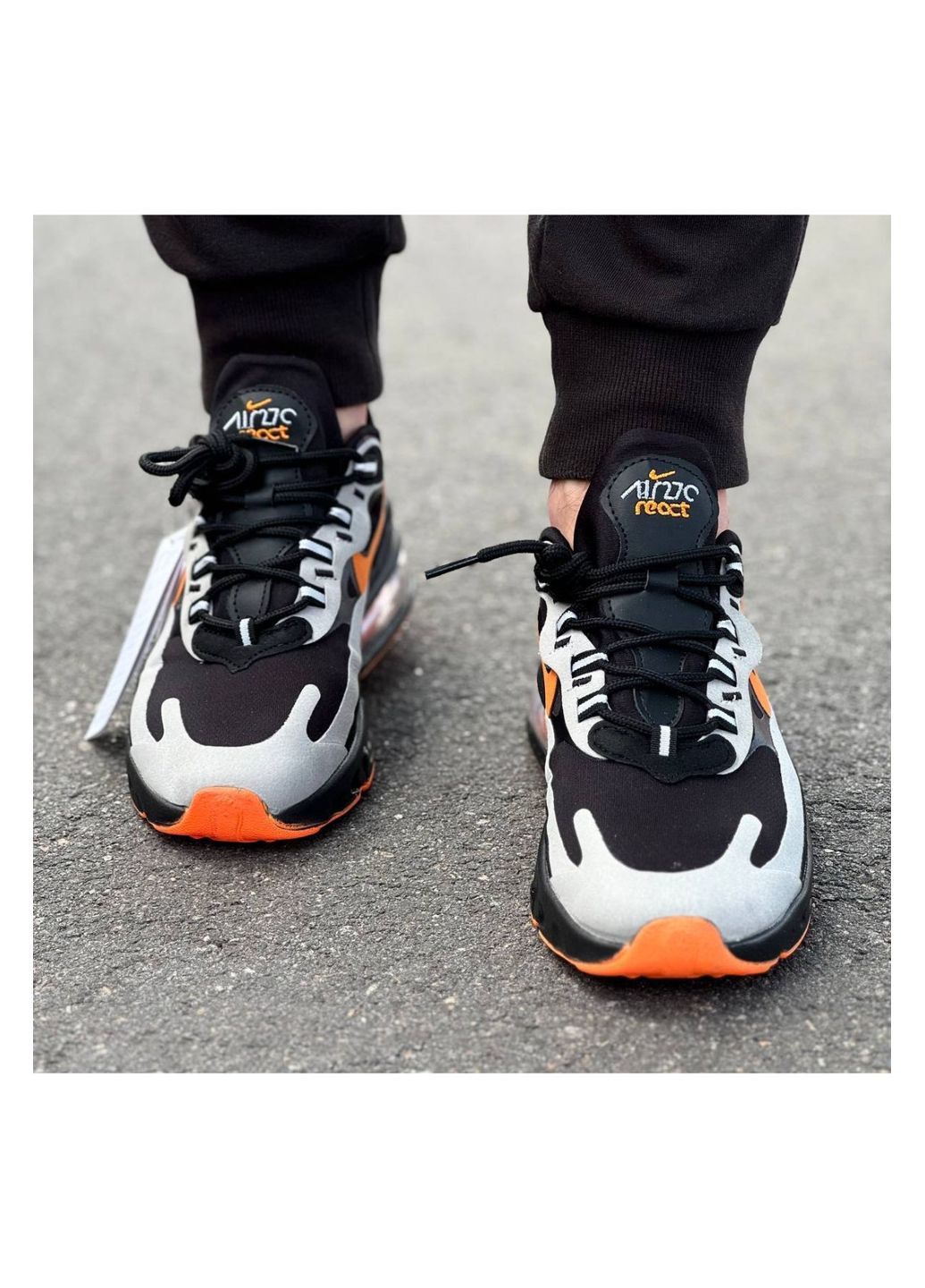 Чорні Осінні чоловічі кросівки No Brand