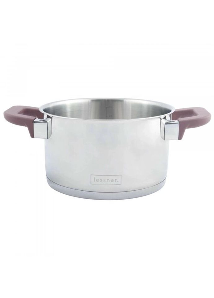 Кастрюля Arundel 55884-16 16 см 1.8 л серебристая Lessner (319552353)