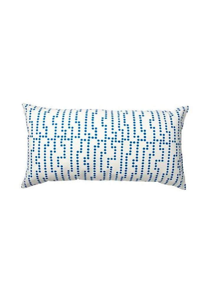 Подушка голубой/белый 3060 см IKEA (272150003)