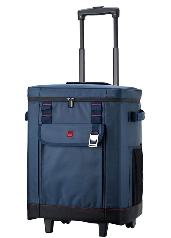 Термосумка на колесах Picnic 50л, темно-синяя 2E (370386991)