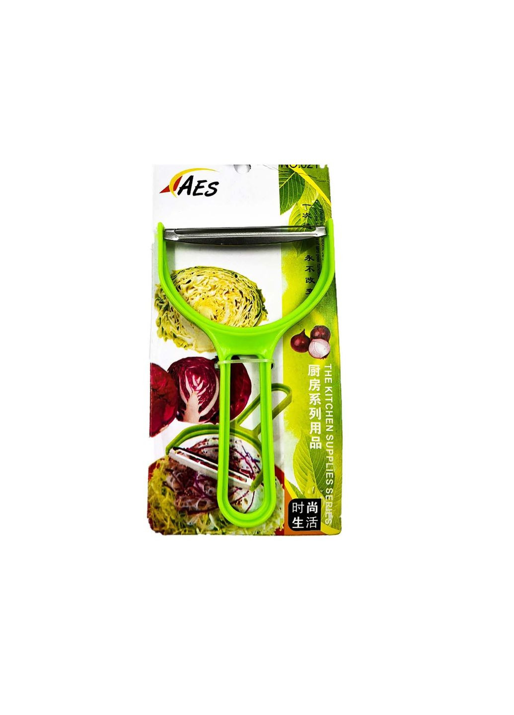 Ручна шатківниця овочечистка подрібнювач для капусти, овочів та фруктів з плаваючим лезом 16 см Kitchen Master (355341928)