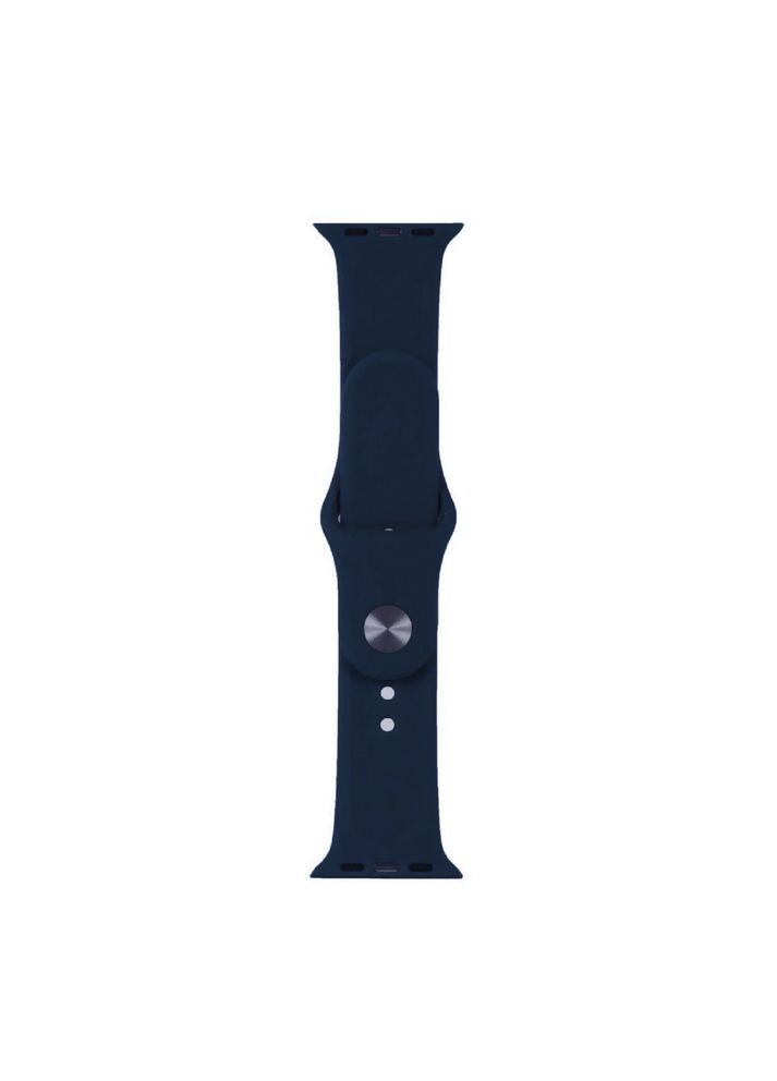 Ремінець Silicone Apple Watch 38/40/41 мм Cosmos Blue L (46) (35) Smart Watch (297456129)