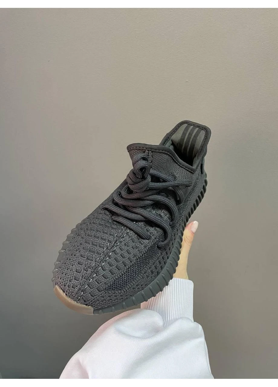 Чорні літні кросівки adidas yeezy boost 350 black cinder адідас ізі буст No Brand