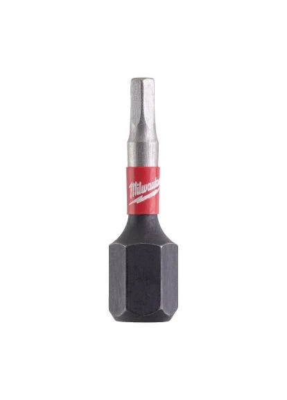 Набір біт SHOCKWAVE Hex2.5, 25мм, 2шт (4932430893) Milwaukee SHOCKWAVE Hex2.5, 25мм, 2шт (390001234)