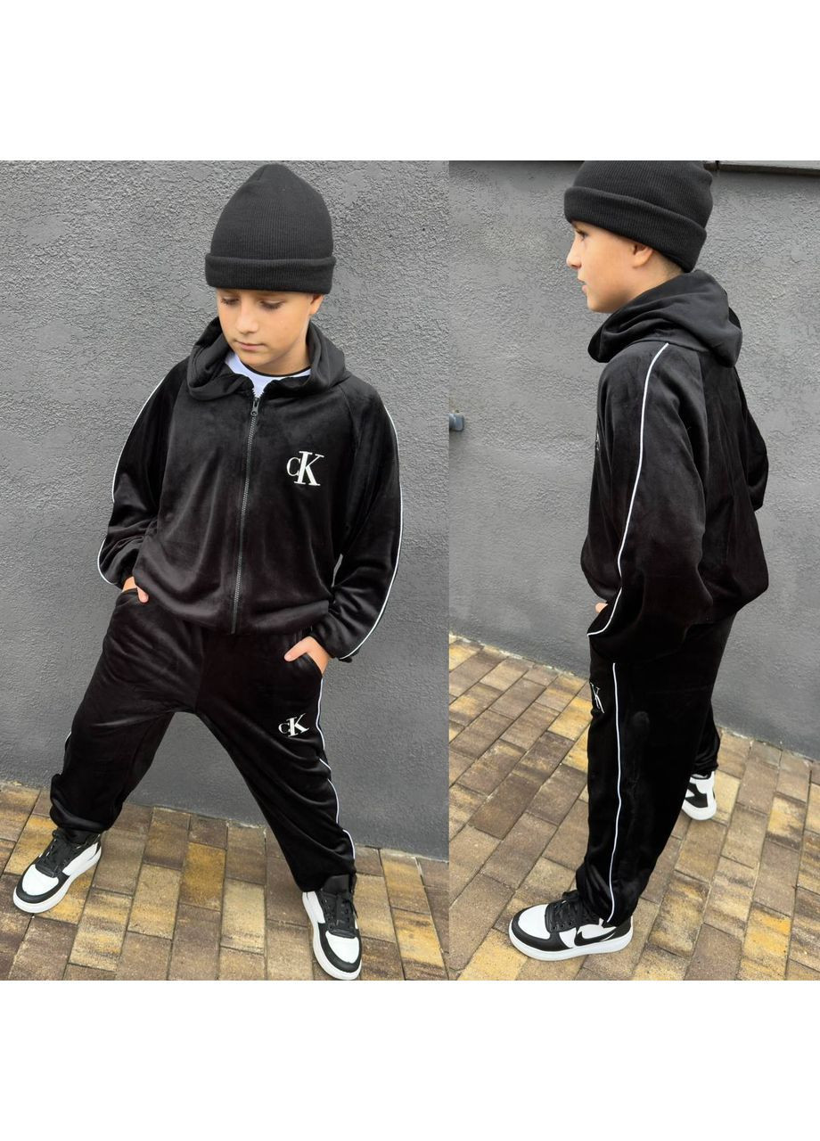 Спортивный велюровый теплый костюм мальчику на меху Nositi (363233068)