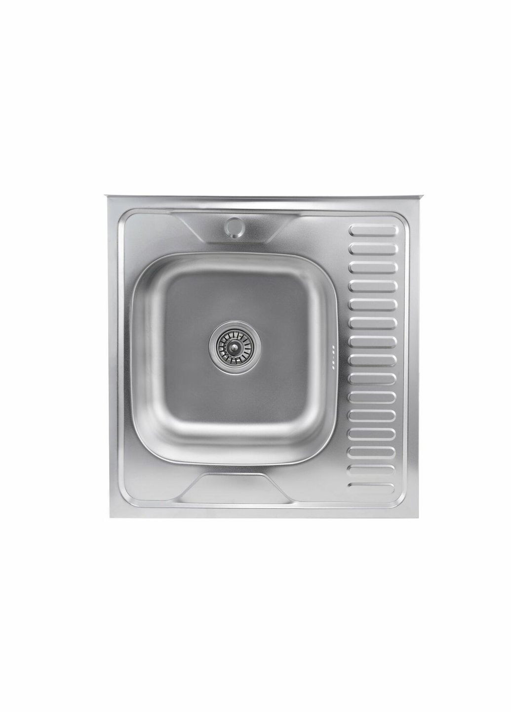Кухонна мийка з нержавіючої сталі САТИН 6060 L (0,7/160 мм) Valeso (342070906)