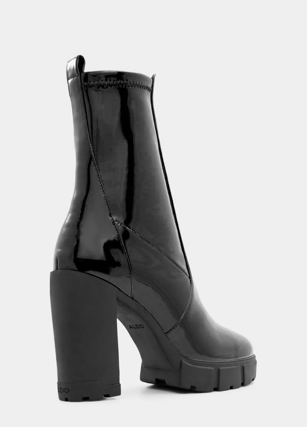 Жіночі чорні лакові черевики Aldo (329687760)