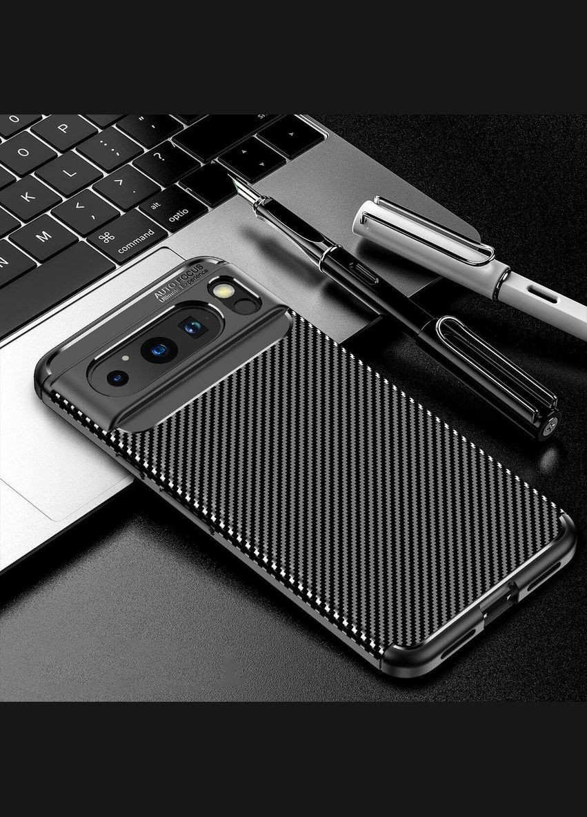Протиударний чохол для Google Pixel 8 Pro Чорний бампер Viseaon (322212029)