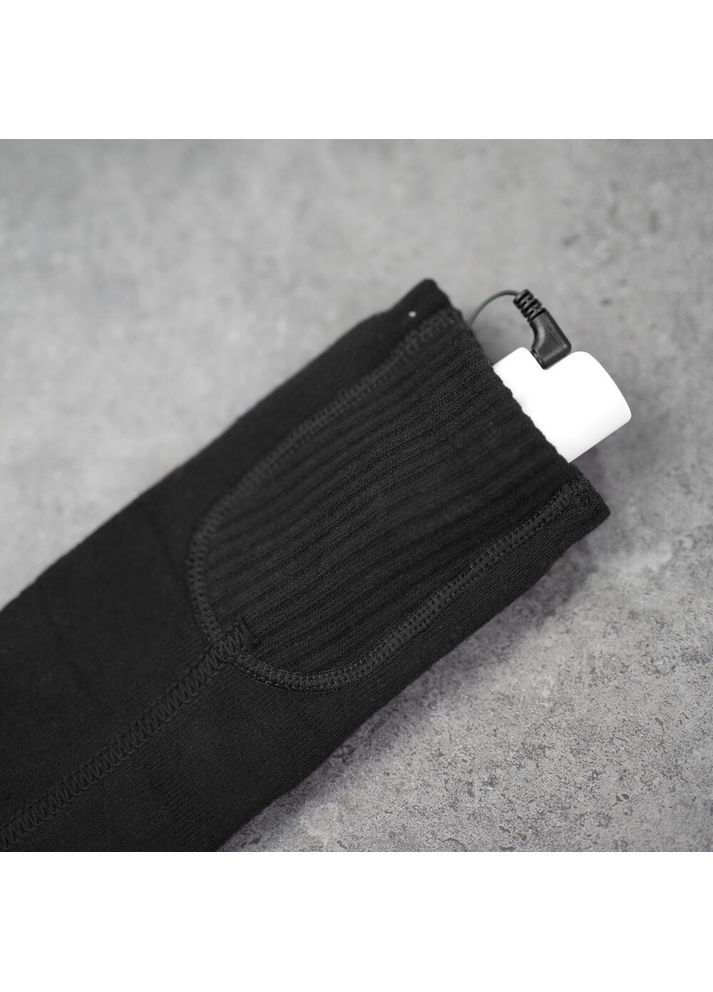 Чёрные термоноски с подогревом hot черный Pobedov однотонные (316301569)