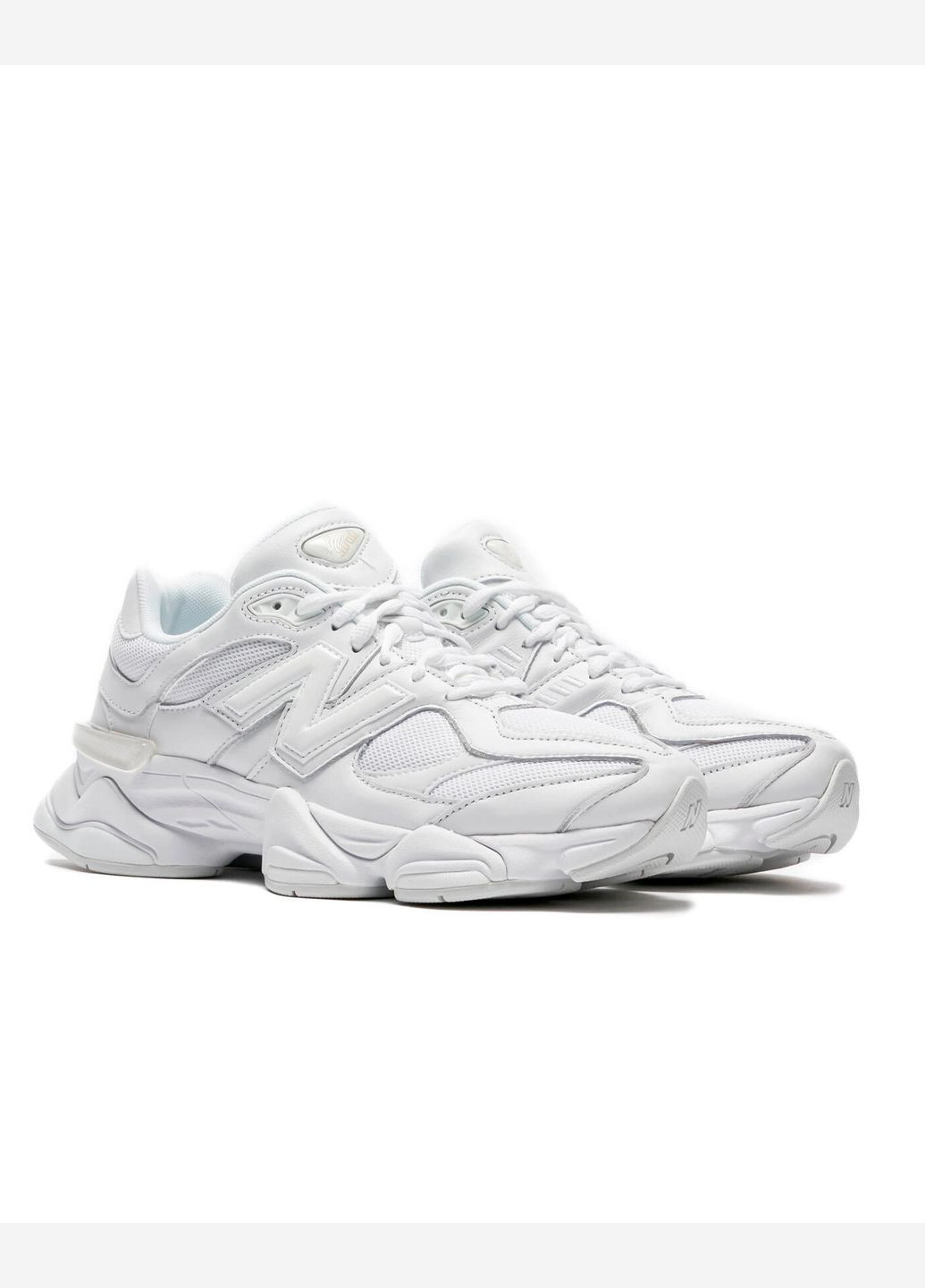 Кросівки жіночі 9060 U9060NRJ весна-літо шкіра текстиль білі New Balance білі всесезони (322712118)