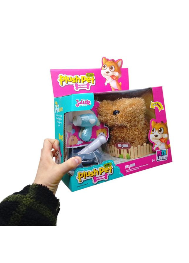 Игровой набор с мягкой игрушкой "Plush Pet: Песик" MIC (292252115)