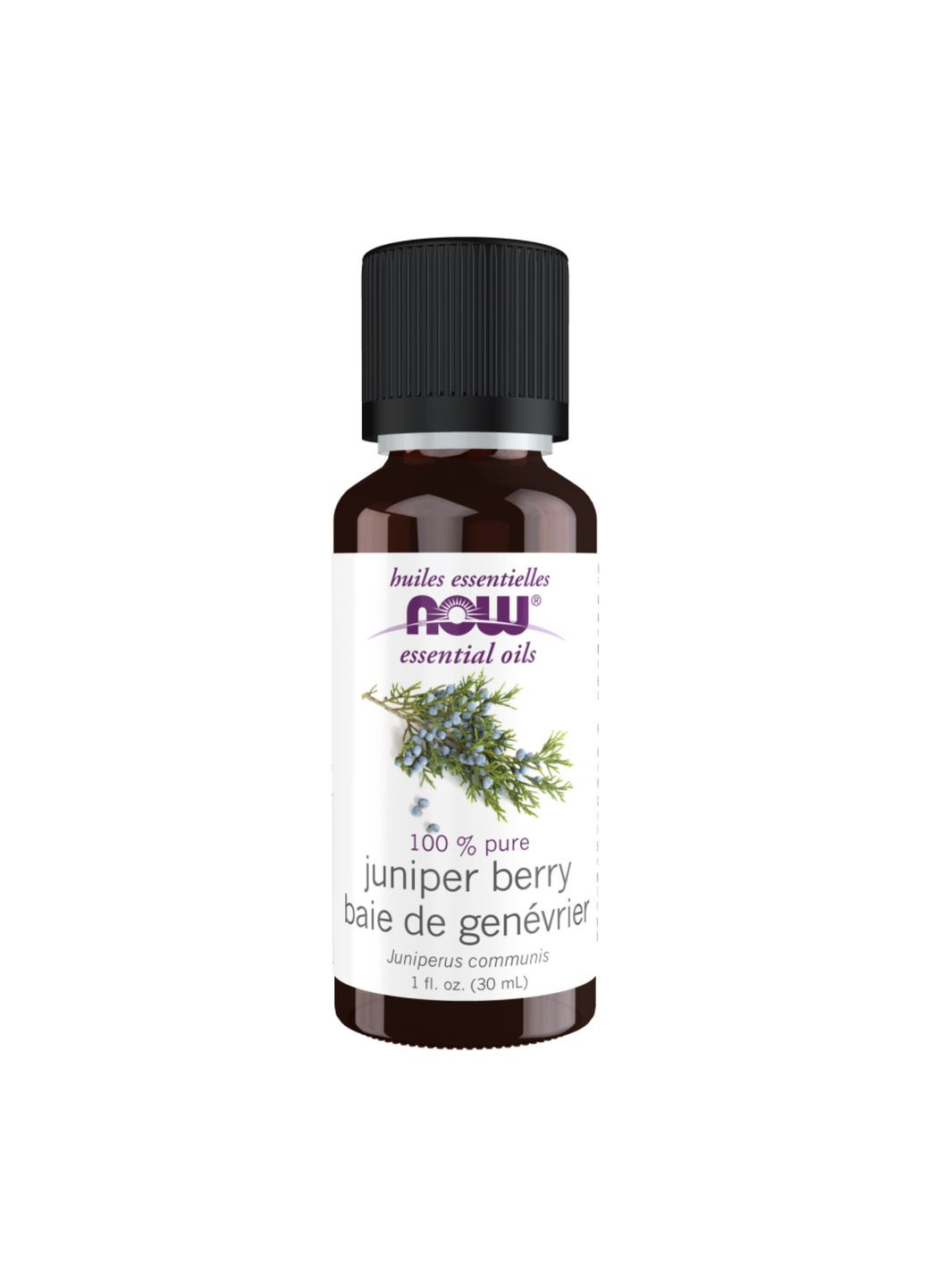 Ефірні олії ягоди ялівцю Juniper Berry Oil 30 мл Now Foods (316652451)
