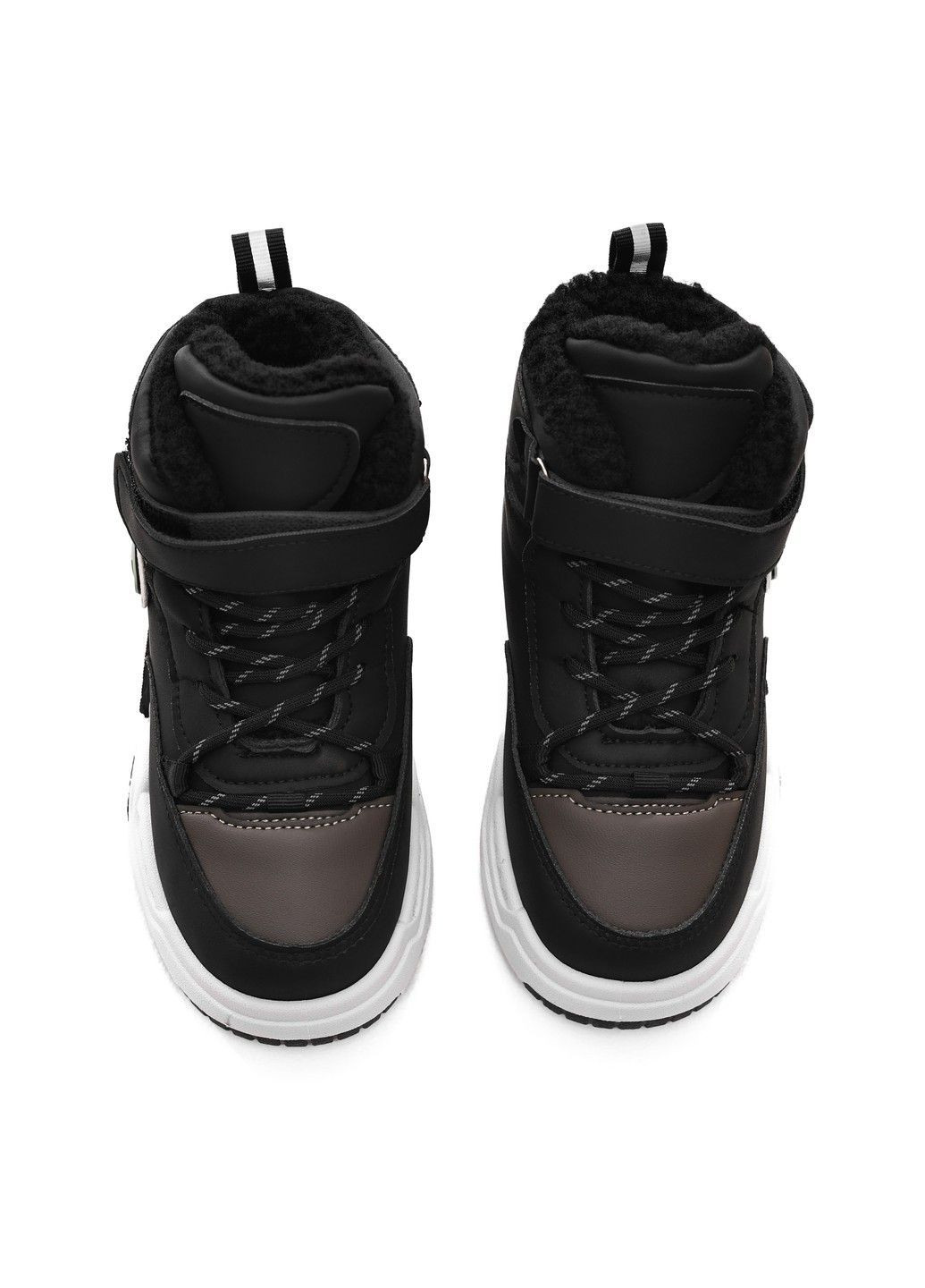 Чорні кросівки для хлопчика підлітка No Brand