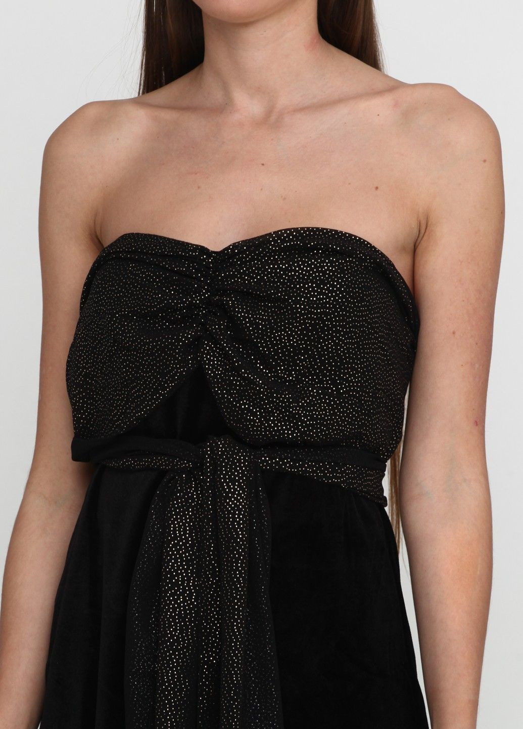 Чорна коктейльна сукня Avon однотонна