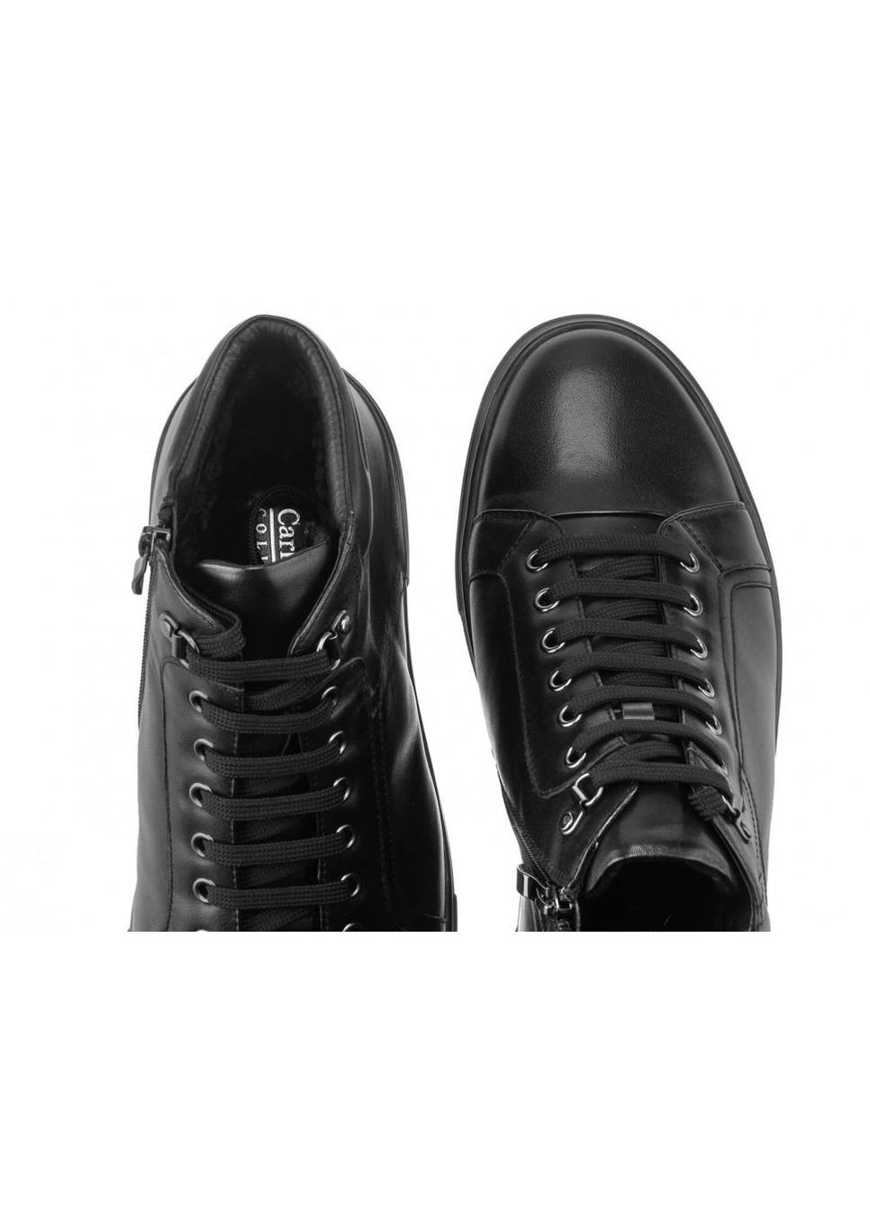 Черные зимние ботинки 7194026 цвет черный Carlo Delari