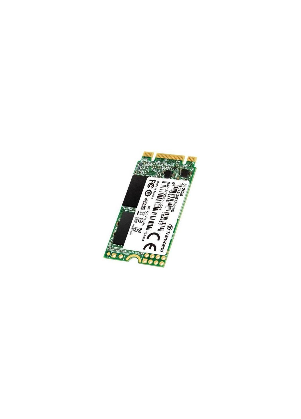 Накопичувач SSD (TS512GMTS430S) Transcend M.2 2242 512GB (366659881)