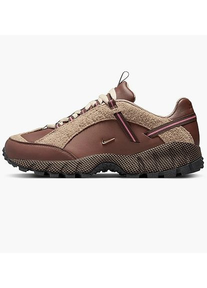 Цветные демисезонные кроссовки мужские nike x jacquemus air humara brown найк No Brand