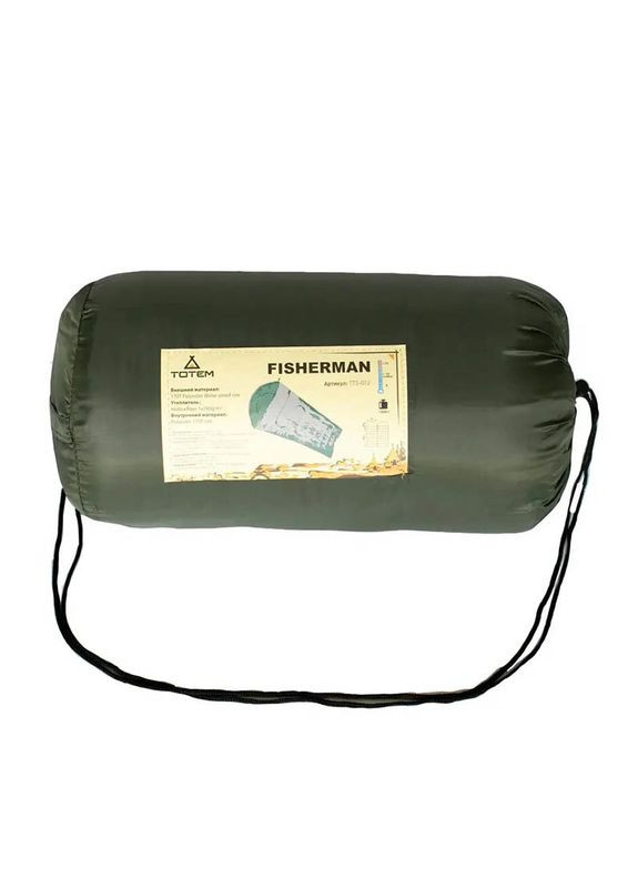 Спальный мешок Fisherman правый Olive (UTTS-012-R) Totem (335404739)