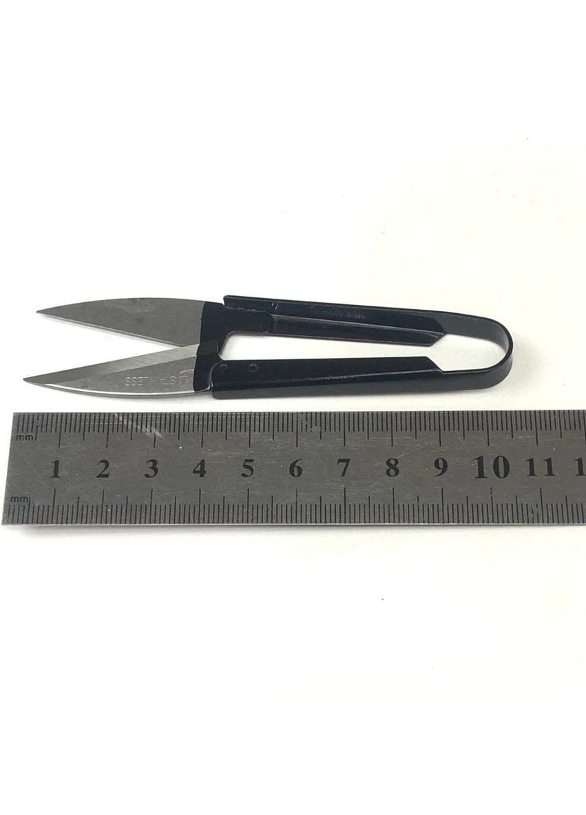 Ножницы для обрезки нитей 11 см – черные. Plus-plus (354793746)