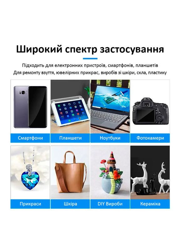 Клей G19 для ремонта дисплея, задней крышки, с дозатором, 15 мл Sunshine (293970226)