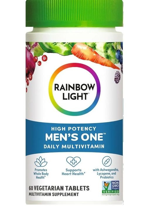 Мультивітаміни для чоловіків Men's One 60 таб Rainbow Light (359473732)