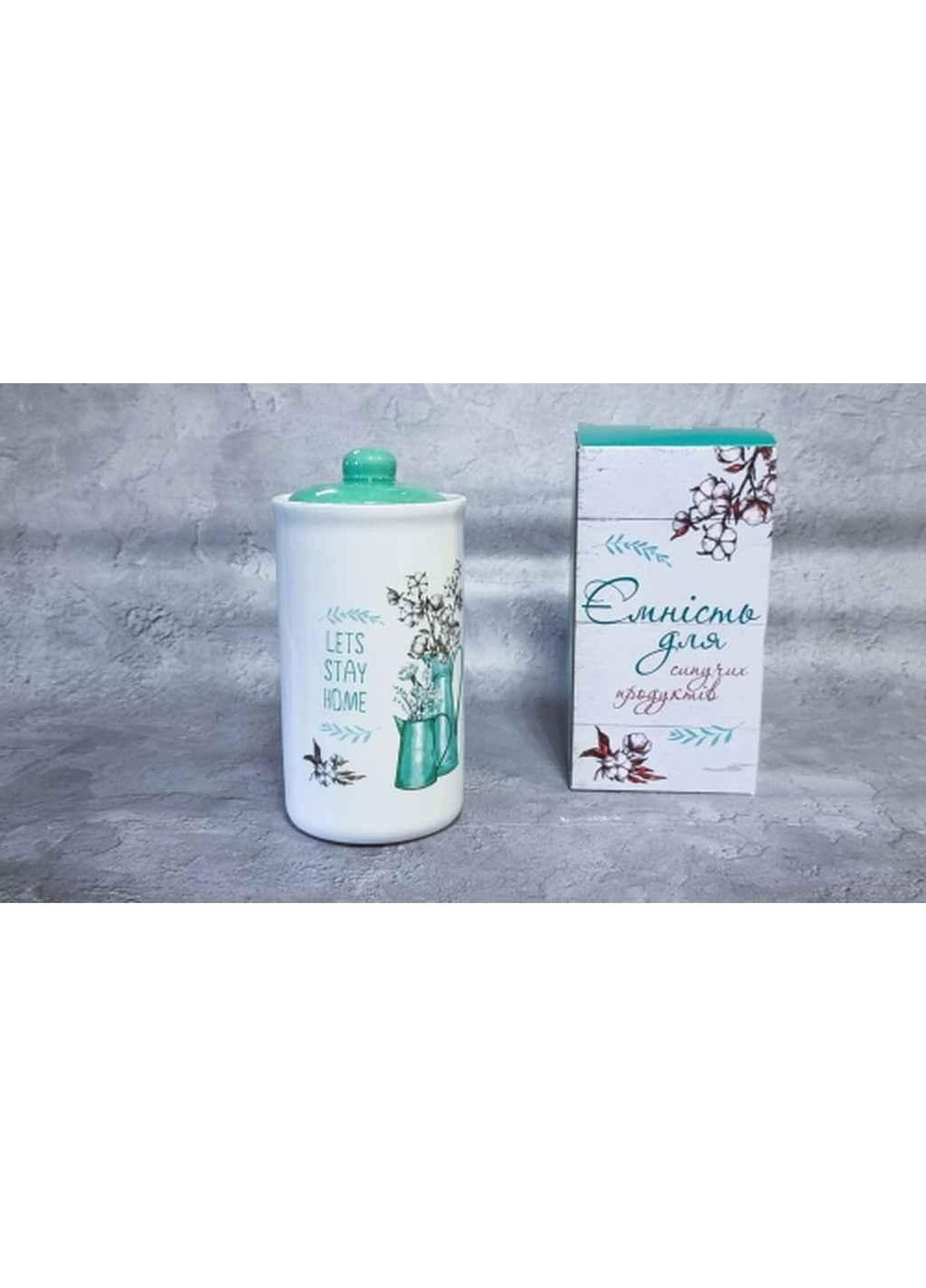 Ємність для сипучих продуктів 900мл 700-10-18 Бавовна ТМ SNT (304644328)