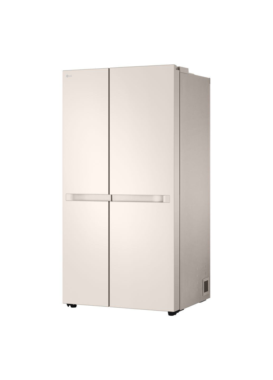 Холодильник SBS, 179x91х74, холод.отд.422л, мороз.отд.-236л, 2дв., А+, NF, инв., диспл внутр., бежевый LG