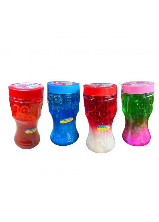 Игрушка-антистресс 400 мл Maxi shine slime kit ТМ Lovin Metr+ (326741019)