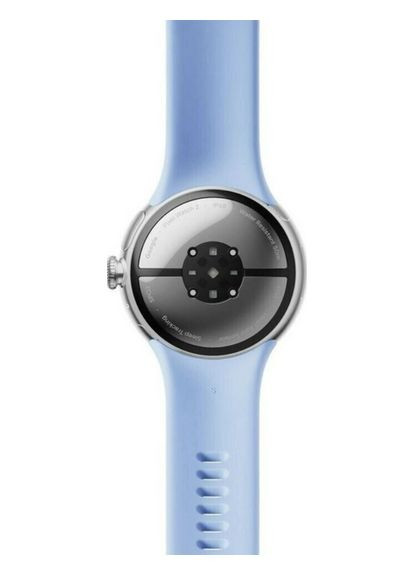 Смарт-годинник Pixel Watch 2 Polished Silver Aluminum Case / Bay Active Band Google (369000517)