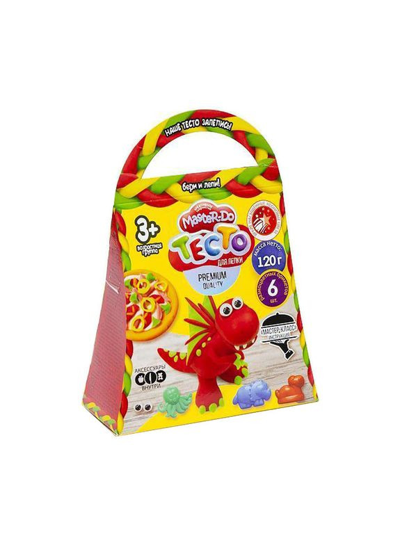 Набір креативної творчості "Master Do" TMD-04-01…06, 6 кольорів тіста Дракон Danko Toys (334149174)