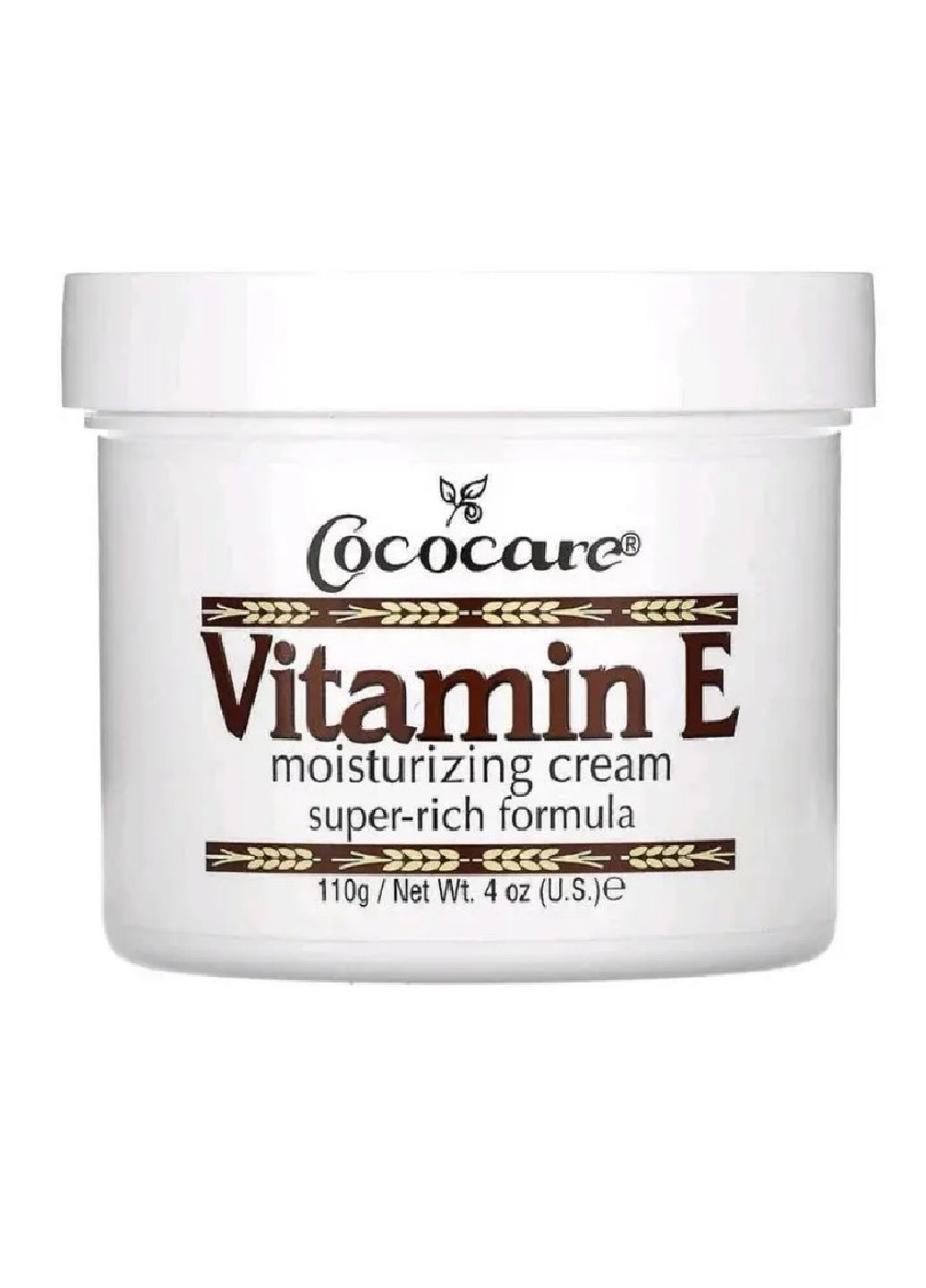 Живильний крем для тіла з вітаміном Е Vitamin E Moisturizing Cream 110 г Cococare (280827767)