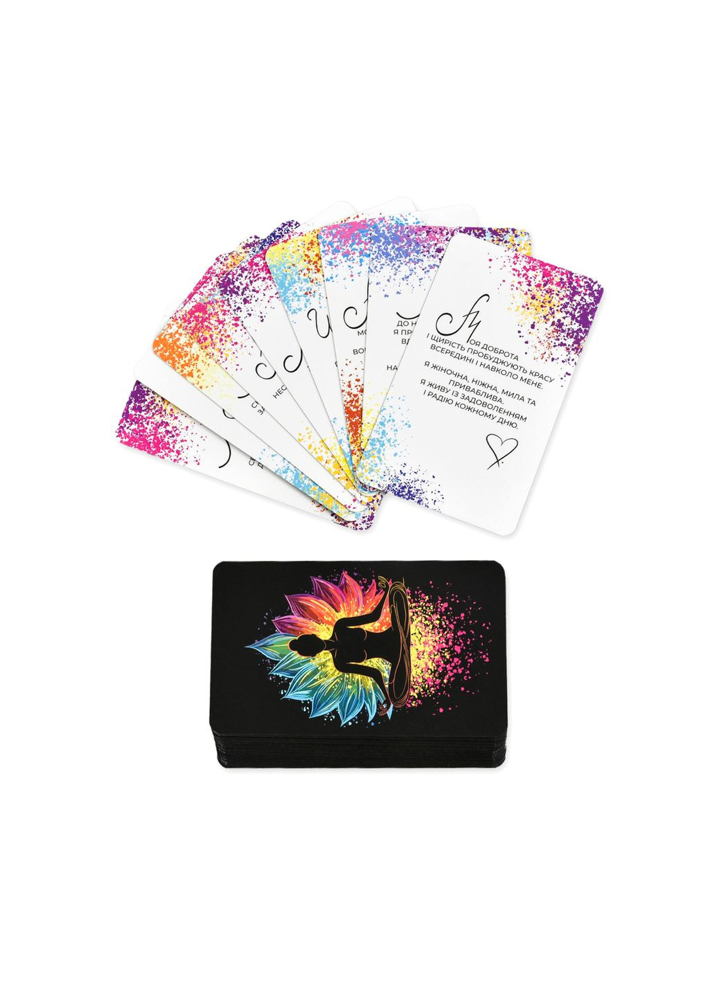 Карти афірмації Я обираю себе для жінок для підвищення самоцінності мотиваційні карти Strateg (369761205)