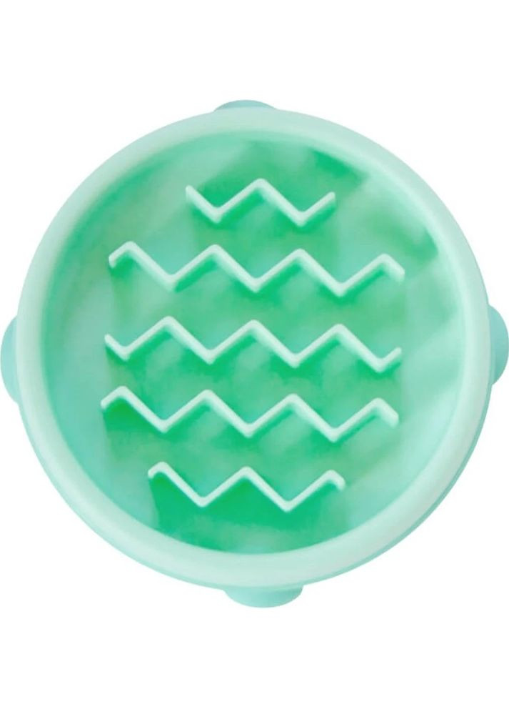 Миска-лабіринт Fun Feeder Slo-Bowl Tiny, для собак 2,5х14 см, м'ятий Outward Hound (364489281)