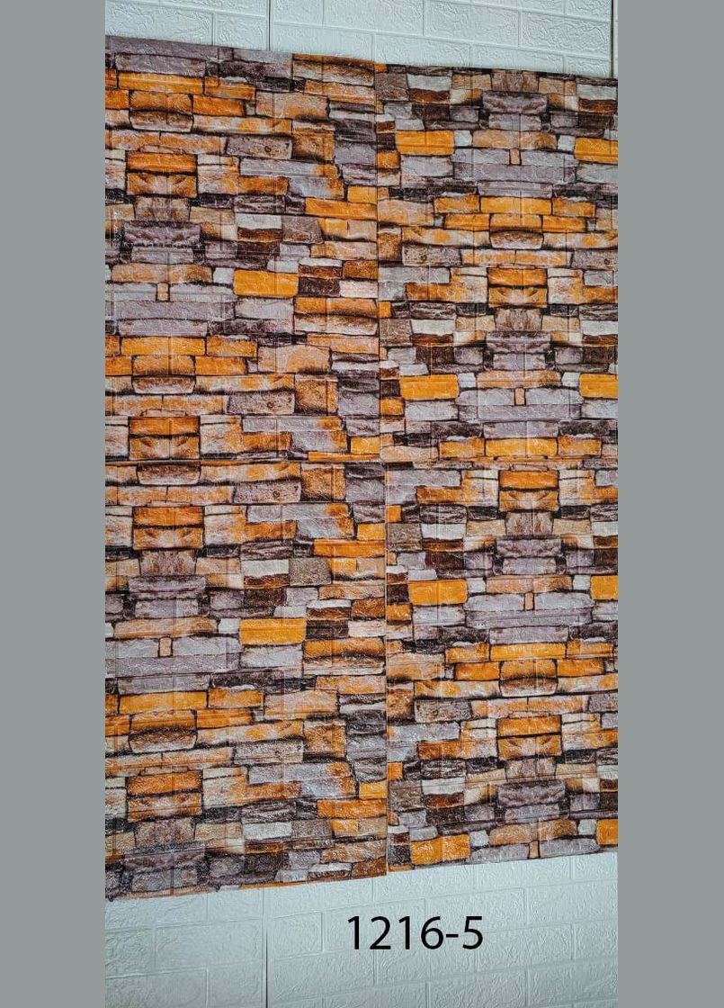 Самоклеюча декоративна 3D панель цегла пісчаник 700x770x5 мм Loft Expert (299004081)