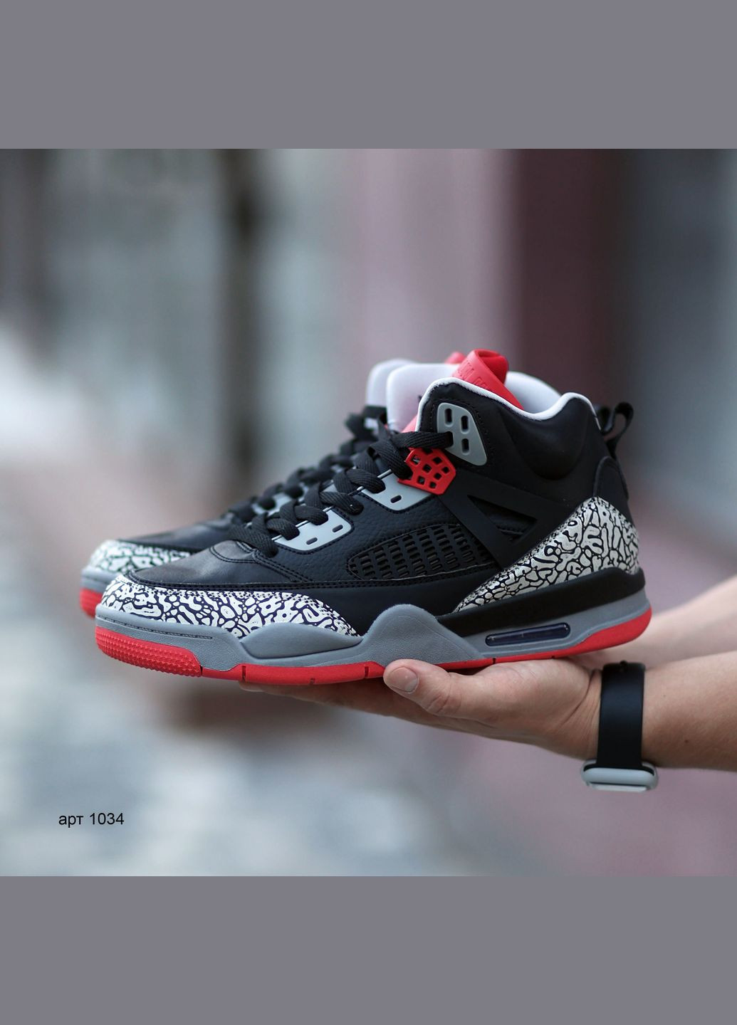 Чорні Осінні кросівки чоловічі jrdn retro KMB