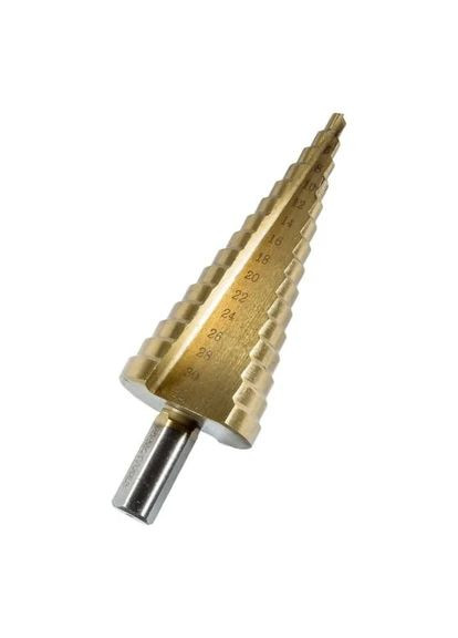 Свердло по металу ступінчате 4-32 мм No Brand (362493244)