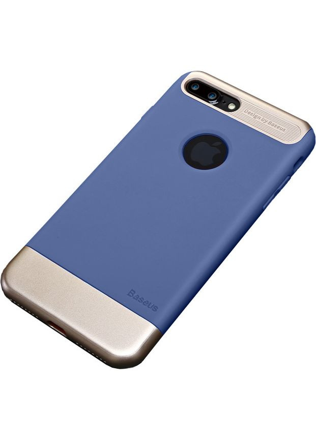 Чехол-накладка Taste Style Series iPhone 7 Plus Blue/Gold Baseus (301468799)