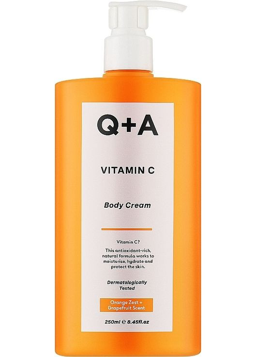 Крем для тіла з вітаміном С Vitamin C Body Cream 250ml (1248800-31018822) Q+A (368601730)