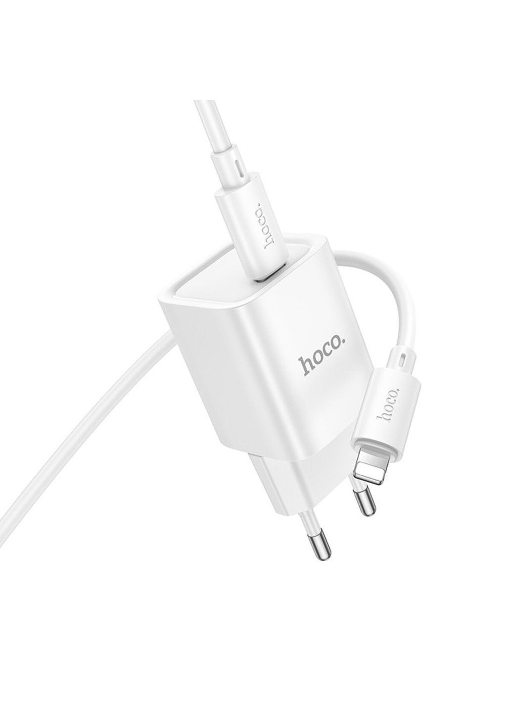 Мережевий зарядний пристрій з кабелем C148A Charm single port PD30W charger set (C Hoco (371363597)