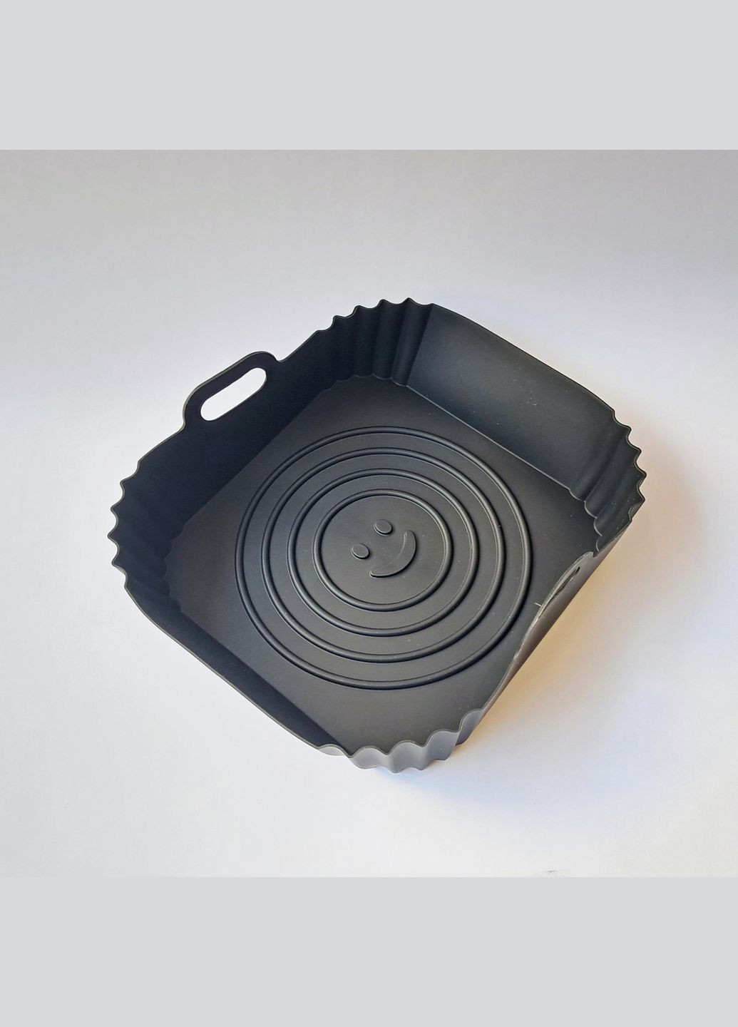 Силиконовая форма квадратная для аэрогриля мультипечи REN-754 18.5 см черный No Brand (337513201)