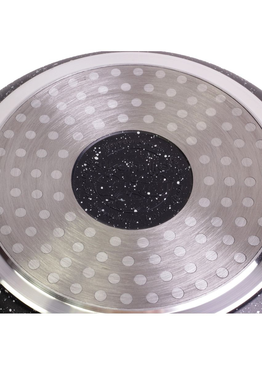 Кастрюля с крышкой 4.5 л из литого алюминия с антипригарным покрытием и для индукции и газа KM-4405 Kamille (371898513)