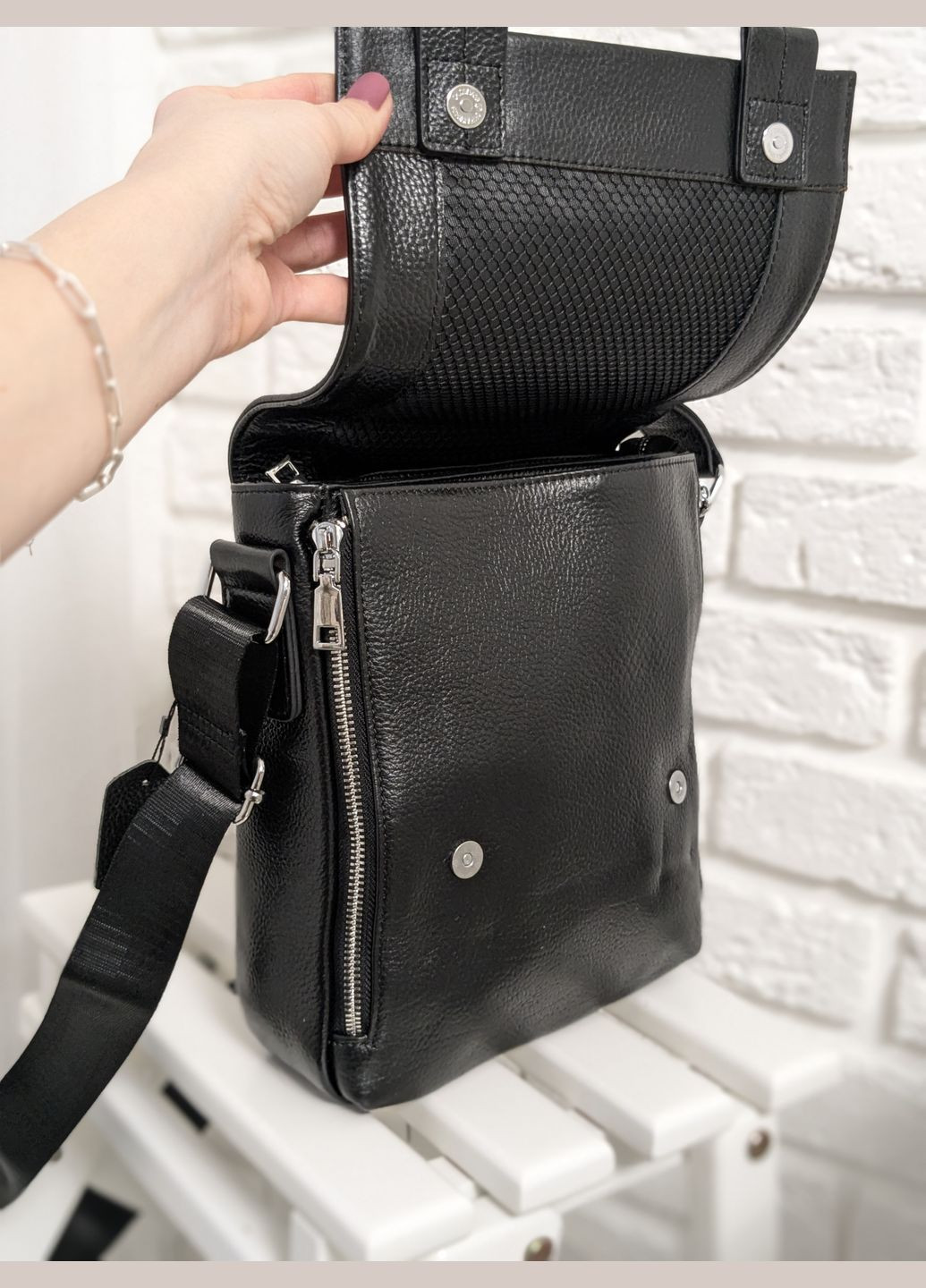 Сумка мужская кожаная Vishnya (311400547)