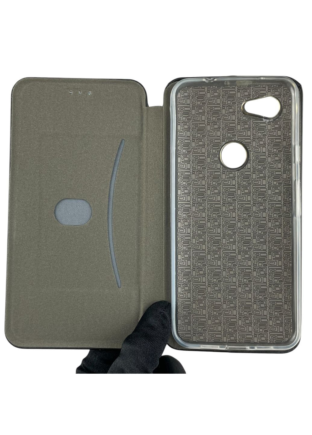 Чехол-книжка для 3A из экокожи с подставкой на гугл пиксель 3A черная gd1 Google Pixel (366229667)