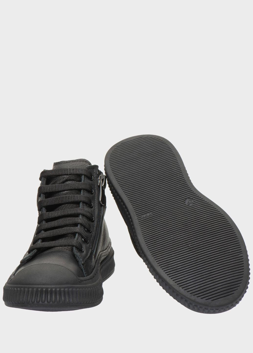 Черные кэжуал осенние ботинки Theo Leo