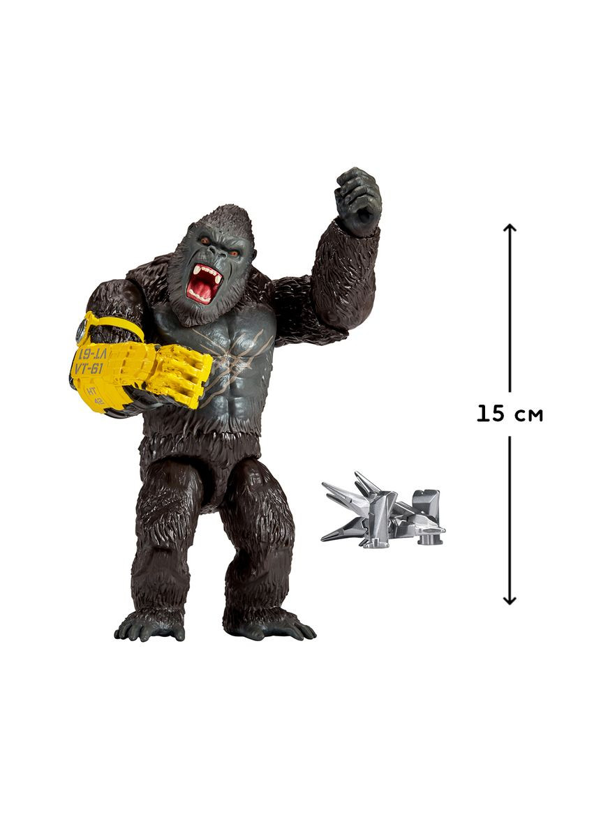 Игровая фигурка Godzilla vs Kong Конг со стальной лапой, 15 см () Godzilla vs. Kong 35204 (331789654)