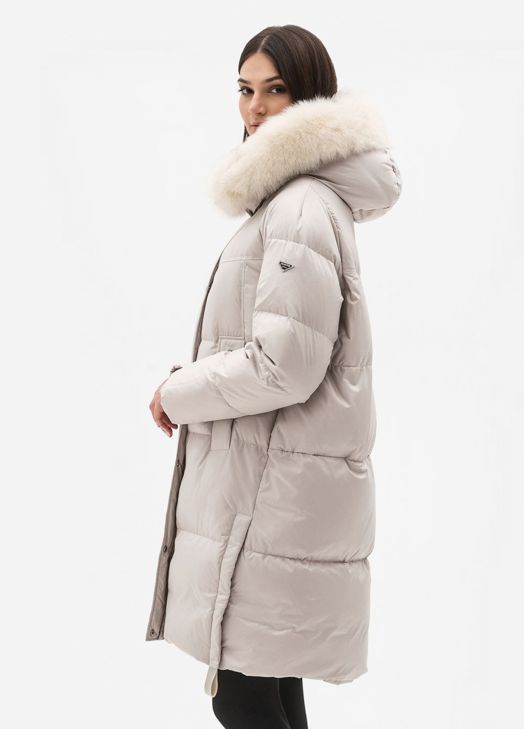 Молочный зимний Пуховик Vo-tarun