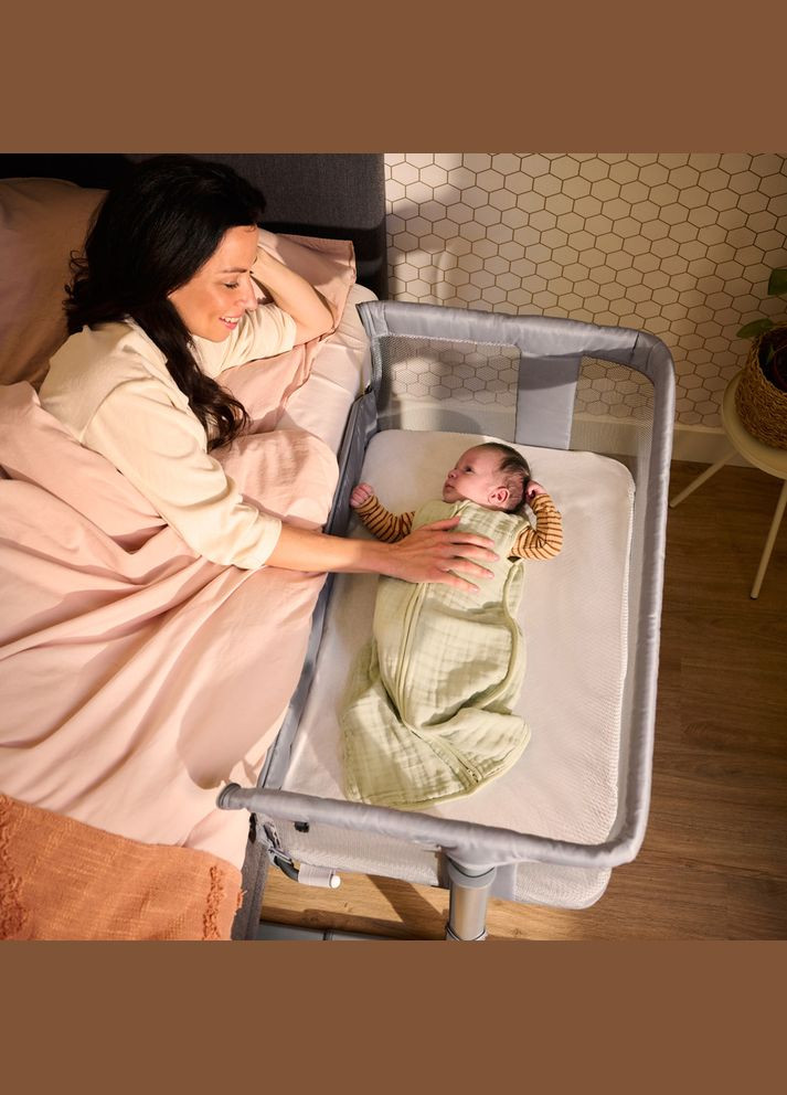 Приставне ліжечко Zina Mineral Graphite () Bebe Confort 2185153210 (336492745)