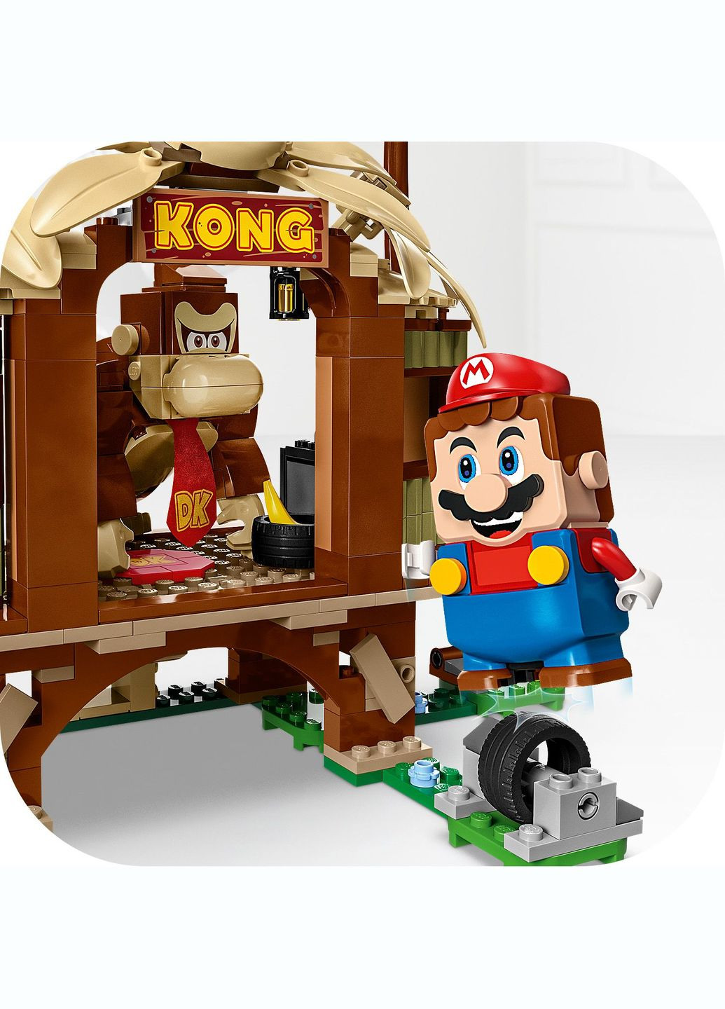 Конструктор Super Mario Будинок на дереві Донкі Конґ. Додатковий набір, 555 деталей () Lego 71424 (328397093)