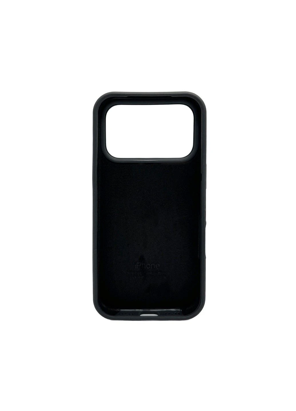 Чохол для смартфона Silicone Full Case AA Open Cam для Apple iPhone 17 Pro 12, Darl Grey Silicone Case (382474905)