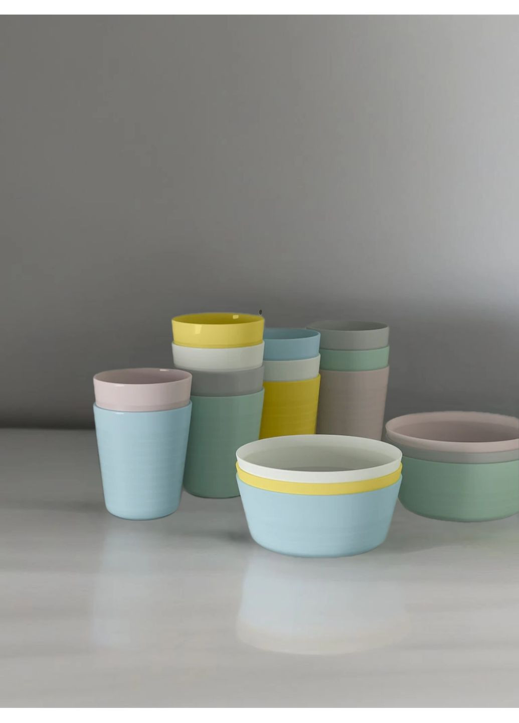 Набор мисок ИКЕА 6 шт IKEA (315682187)